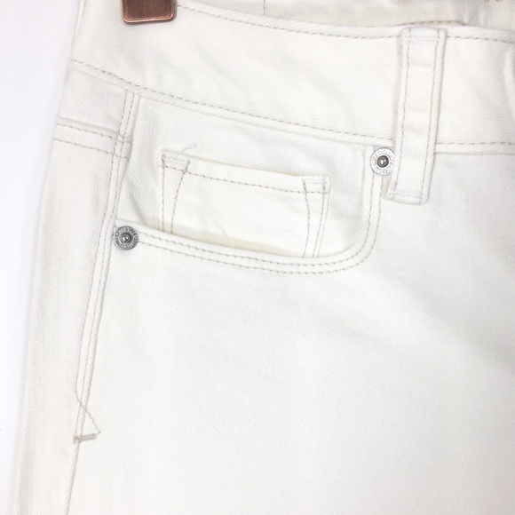 American Eagle White Skinny Kick Jeans 2 Reg, NWOT - Picture 5 of 10